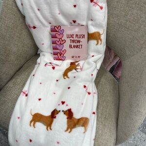 Dachshund love blanket